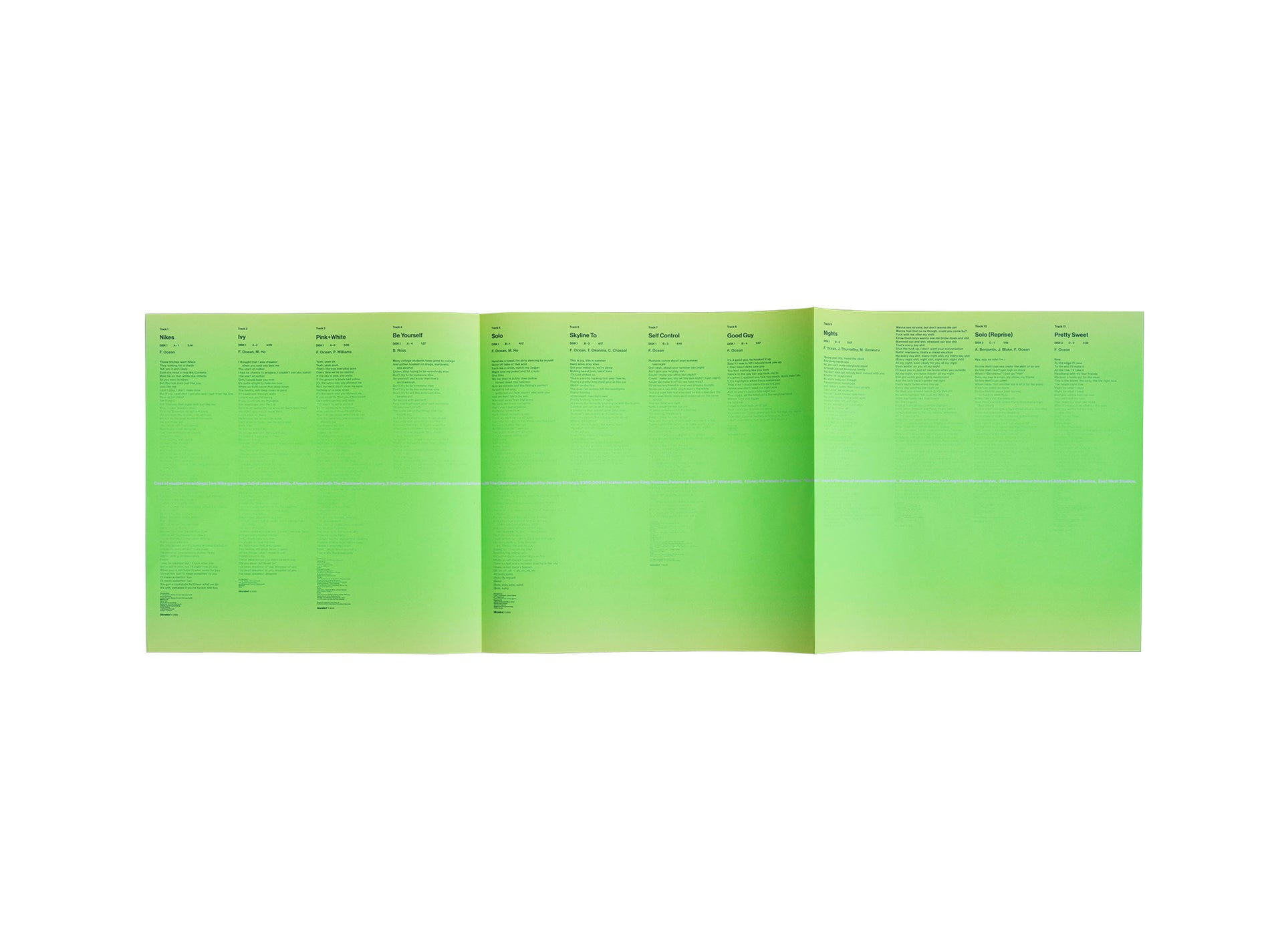 Frank Ocean - Blonde 2LP Vinyl (2022 Official India | Ubuy
