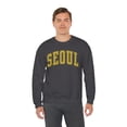 thumbnail image 6 of Seoul South Korea Sweatshirt Gifts Crew Neck Shirt Long Sleeve Unisex, 6 of 7