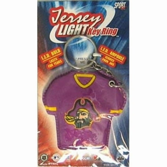 East Carolina Pirates Keychain - Jersey Keylight