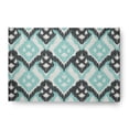 thumbnail image 5 of Simply Daisy 8' x 10' Dark Cobalt Blue Hipster Spring Chenille Rug, 5 of 5