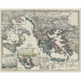 thumbnail image 3 of Spruner 24x20 Black Modern Framed Museum Art Print Titled - Macedonia Thrace Greece - Spruner 1865, 3 of 5