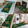 thumbnail image 5 of Happy St Patrick's Day 2'x6' Runner Rugs for Hallway Kitchen Bedside Non Slip Washable, Green Lucky Shamrocks Vintage Entryway Rug Runners with Rubber Backing, Long Carpet Runner for Laundry Room, 5 of 8