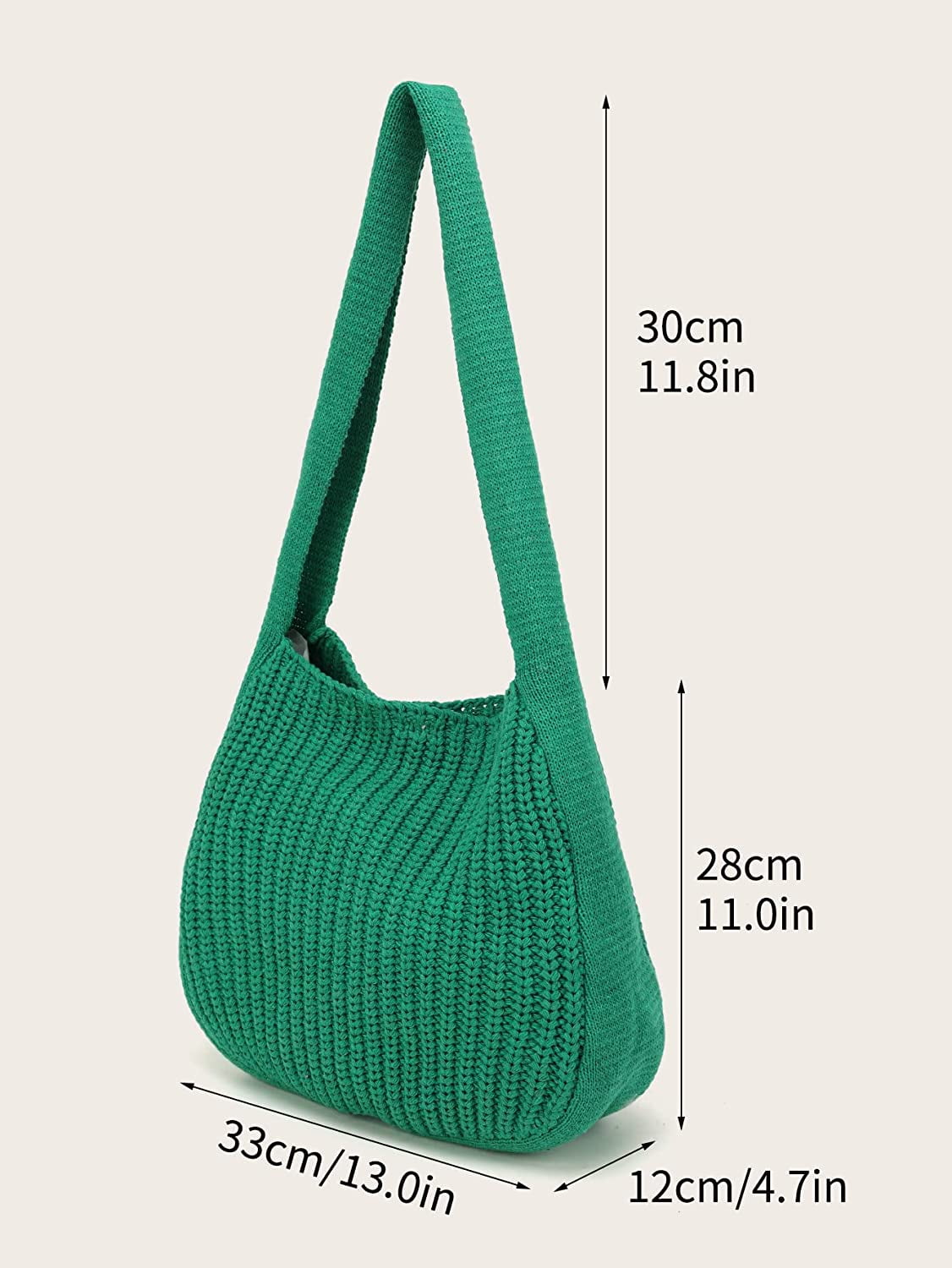 CoCopeaunts Women's Shoulder Handbags Hand crocheted Bags large Shoulder Shopping Bag tote bag aesthetic canvas tote cute tote bags