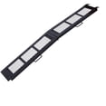 thumbnail image 2 of Olurrisa 80" Steel Loading Ramp, 500LBS Capacity, Portable Motorcycle Ramp, Folding ATV Ramp for Pick up Truck, Black, Pack of 1, 2 of 9