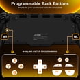 thumbnail image 3 of One-Piece Joypad Controller for Nintendo Switch/OLED with RGB Programmable, Turbo, Vibrations Function,Replacement for Switch Joy Cons, 3 of 7