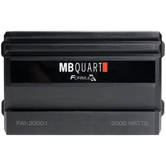 MB Quart FA1-2000.1 Formula 2000 Watt Amplifier