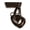 Dark Bronze, variant on Wac Lighting J-Led820s Impulse J-Track 8" Tall Led Track Head - Black