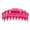 Hot Pink, variant on 4 inch Scalloped Jaw Clip with Holes-Red