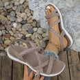 thumbnail image 6 of Dakaela Walking Hiking Sandals for Women Comfortable Summer Shoes with Arch Support Strappy Orthopedic Beach Sport Sandal Size 9, 6 of 9