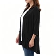 thumbnail image 5 of Plus Size Cardigans for Women Trendy Long Sleeve Lightweight Flowy Top for Spring Summer Casual Workwear Leisure Relaxed Home Layering, 5 of 6