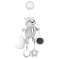 thumbnail image 1 of Juguete para perro mapache, juguete para muñeca infantil, juguete para muñeca infantil de dibujos animados, sonajero, juguete mordedor para bebé, instalación sin esfuerzo, 1 of 8