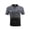 Gray, variant on Mens Henley Shirts with Short Sleeve Button Casual Stylish Basic Tees Work Striped Shirts Summer Lightweight Stretch Top Green