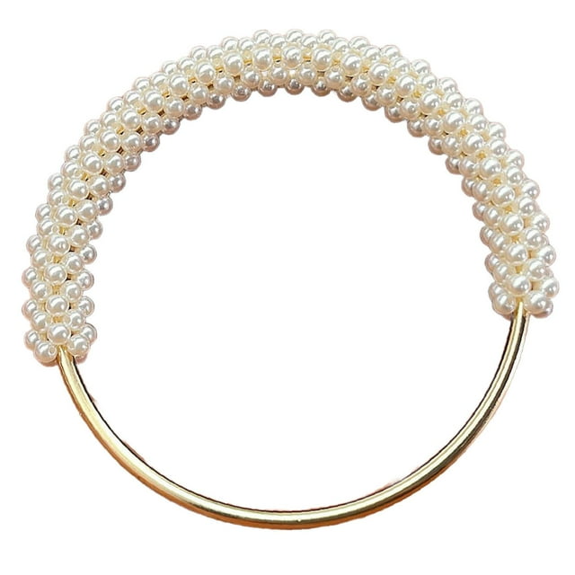 Xuanheng Bag Handle Bag Making DIY Bag Round Crochet Bag Decorative Handle Accessory White