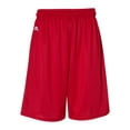 thumbnail image 1 of 9 Dri-Power Tricot Mesh Shorts, 3XL, True Red, 1 of 5