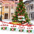 thumbnail image 1 of Vaidha Personalized Family Ornament 2024 Christmas With Face Masks Hand Sanitized, 1 of 3