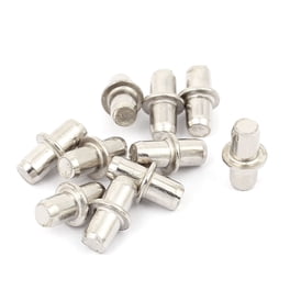 10-Pack Galvanized Iron B-Type Elastic Cotter Pins – 3.5x75mm, Tractor Pin Clips, Hitch Retaining Clips (Assorted Sizes)
