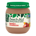 thumbnail image 3 of (10 pack) Beech-Nut Stage 2 Baby Food, Banana & Strawberries, 4 oz Jar, 3 of 18