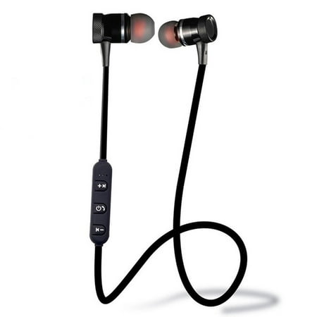 Unisex  Stereo In-Ear Earphones Earbuds Handsfree Bluetooth Sport Wireless Headset (Best In Ear Bluetooth Earphones)