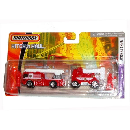 Hitch'N Haul Flame Tamers, Fire truck,flame tamers,matchbox,firefighter,toy By Hitch N Haul Ship from