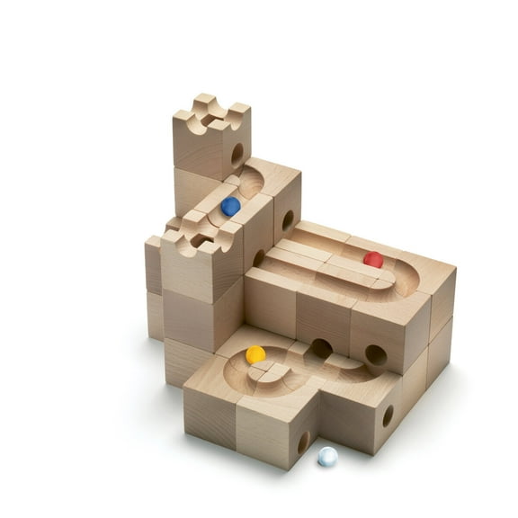 Cuboro Standard 32 Marble Run Game - The medium starter set