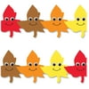 Hygloss, HYX33644, Happy Leaves Border Strips, 12 / Pack, Yellow,Orange,Red,Brown