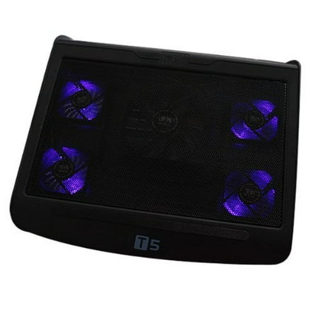 AGPtek USB Powered and Laptop Cooling Cooler Pad with 5 Built-in Fans for Laptop Computer (Best Cooling Fan For Laptop 2019)