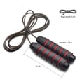 thumbnail image 2 of Jump Rope BOOMIBOO, ajustable, sin enredos, para mujeres, hombres y niños, 2 of 7