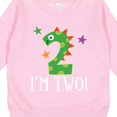 thumbnail image 3 of Inktastic 2nd Birthday Dinosaur Party 2 Year Old Toddler Sweatshirt, 3 of 4
