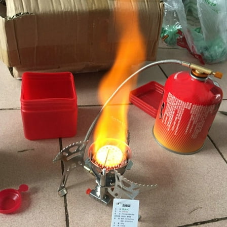 Raindrops  Outdoor Camping Accessories Cooking Windproof Stove Burner