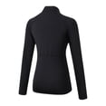 thumbnail image 5 of EDFBUYKRS Women Shirts Long Sleeve Tops Casual Loose Lady T Shirts Side Split Tunic Top Casual Shirt M, 5 of 5