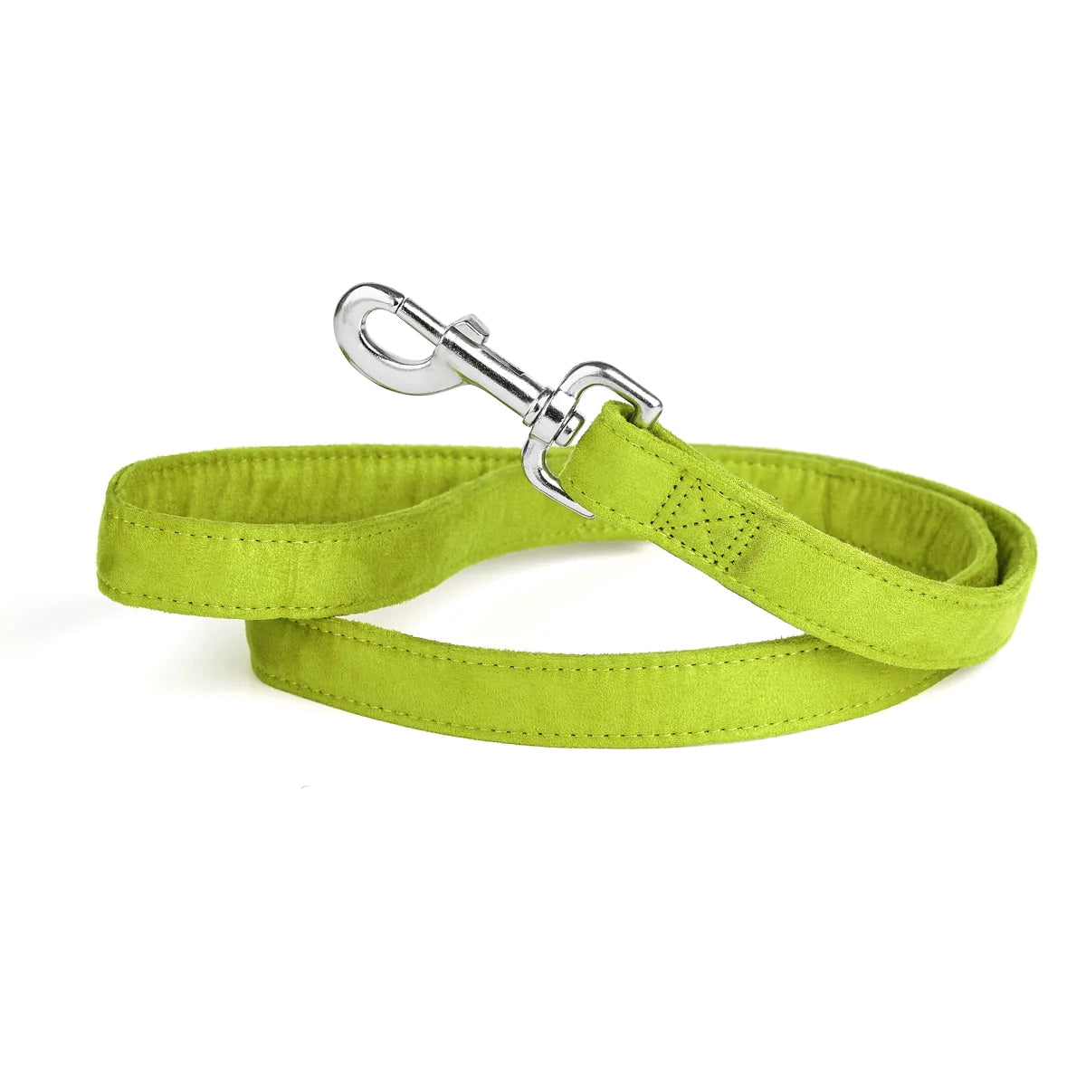 Dogline M8040-6 4 ft. L x 0.38 W in. Comfort Microfiber Dog Leash, Brown