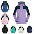 thumbnail image 2 of Color Block Outdoor Mountaineering Windproof and Waterproof Shell Jacket, 2 of 8