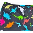 thumbnail image 3 of Nidoul Kids Boys Swimsuit Two Piece UV Sun Protection Swimwear Dinosaur Short Sleeve Kids Rash Guard Bathing Suit with Sun Cap UV Protection 3-6 Years, 3 of 4