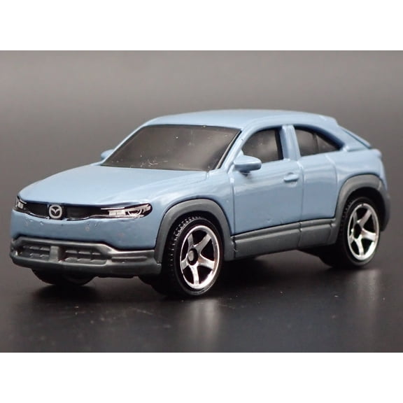 Open Box 2022-2025 MAZDA MX-30 SUV BLUE 1:64 SCALE COLLECTIBLE DIORAMA DIECAST MODEL CAR