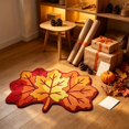 thumbnail image 6 of Thanksgiving Decorations Maple Leaf Doormat 28"x17", Non-Slip Front Door Mat Outside Entrance, Fall Decorations for Home, 6 of 7