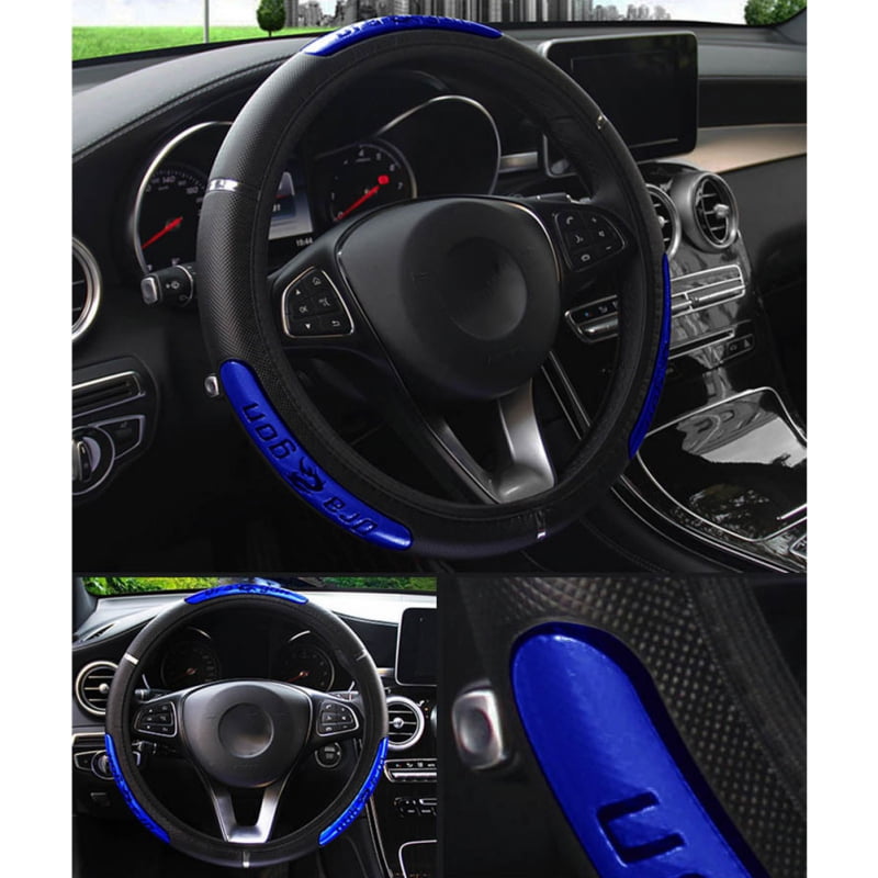 Soft Grip Universal 15 inch Steering Wheel Covers Snake Simple Design Brotherp