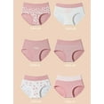 thumbnail image 5 of Wausea Teen Girls Underwear Cotton Stretch Briefs Comfy High Waisted Panties Cute Pattern 6 Pack,XS, 5 of 7