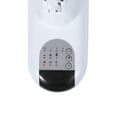 thumbnail image 4 of BLACK+DECKER BFWL16R 16-In. 3-Speed Oscillating Wall Fan with Remote, White, BFWL16R, 4 of 7