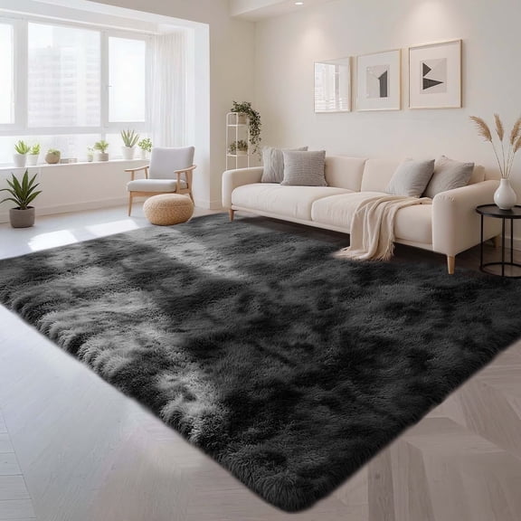 Area Rugs for Living Room Soft Area Rug Fluffy Rugs for Bedroom Machine Washable Area Rug Non Slip Carpet Rug for Living Room Playroom Kids Room Home Decor