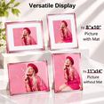 Rose Red 11×14 Gradient Picture Frame with Tabletop and Wall Mount ...