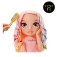 thumbnail image 5 of Rainbow High Bella 13” Styling Head 4 in 1 Playset, Hair Creams, Nail Polish, Brush, & Hair Coloring, Ages 4-12+, 5 of 9