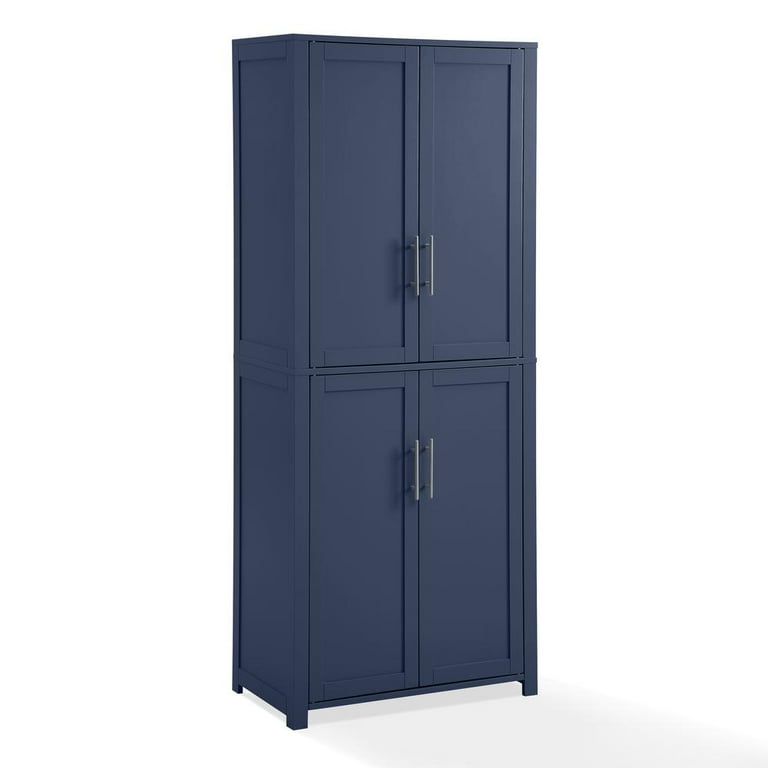 Crosley Furniture Savannah Traditional Wood Kitchen Storage Pantry