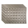 thumbnail image 1 of FASÄDE 18in x 24in Traditional Style 6 Brushed Nickel Backsplash Panel (5 Pack), 1 of 6
