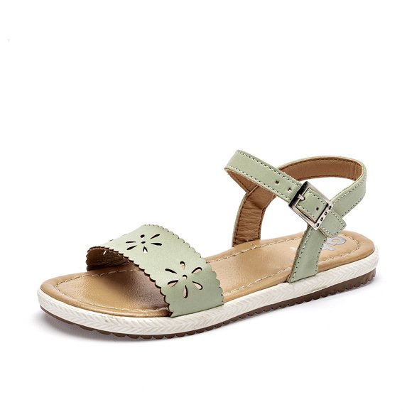 SANDALIA PLANA ABC ZAPATITOS VERDE 140200