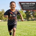 thumbnail image 2 of SEGA Sonic the Hedgehog Shadow Mesh Soccer Jersey Athletic T-Shirt Toddler to Big Kid, 2 of 5