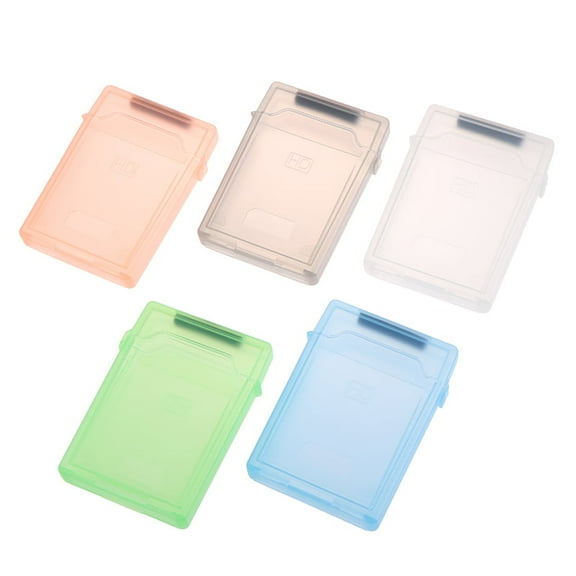 2.5'' IDE SATA HDD Hard Drive Disk Plastic Storage Box Case Enclosure Cover