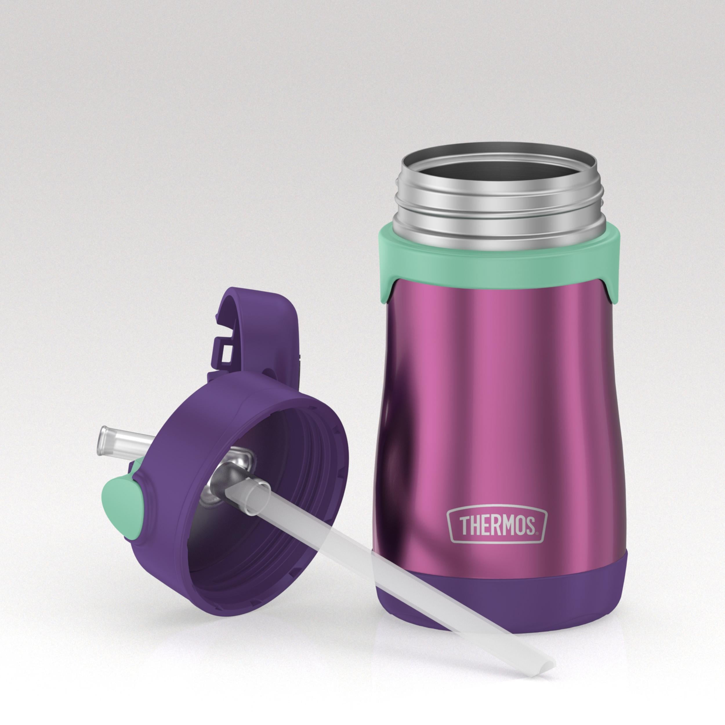 Wooden Vacuum Bottle, Purple Clay Thermos, Clay Thermos Bottle