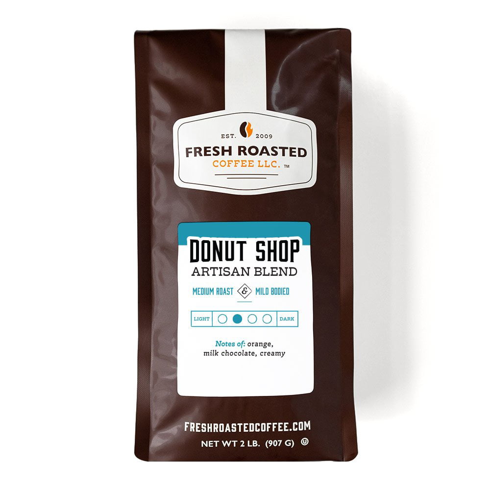 Fresh Roasted Coffee, Donut Shop Blend Coffee, Medium