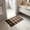 Y, variant on Toycle Brown Checkered Area Rug Non Sliped Diamonds Patterns Washable Low Pile Doormat For Entryway Kitchen(Brown,Flock)