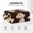 thumbnail image 2 of Ghost Throw Blanket,Cute Funny Ghost Halloween Spooky Fleece Blanket, Super Soft Cozy Lightweight Blanket for Couch Bed Sofa Home Decorations 60" x 80", 2 of 6